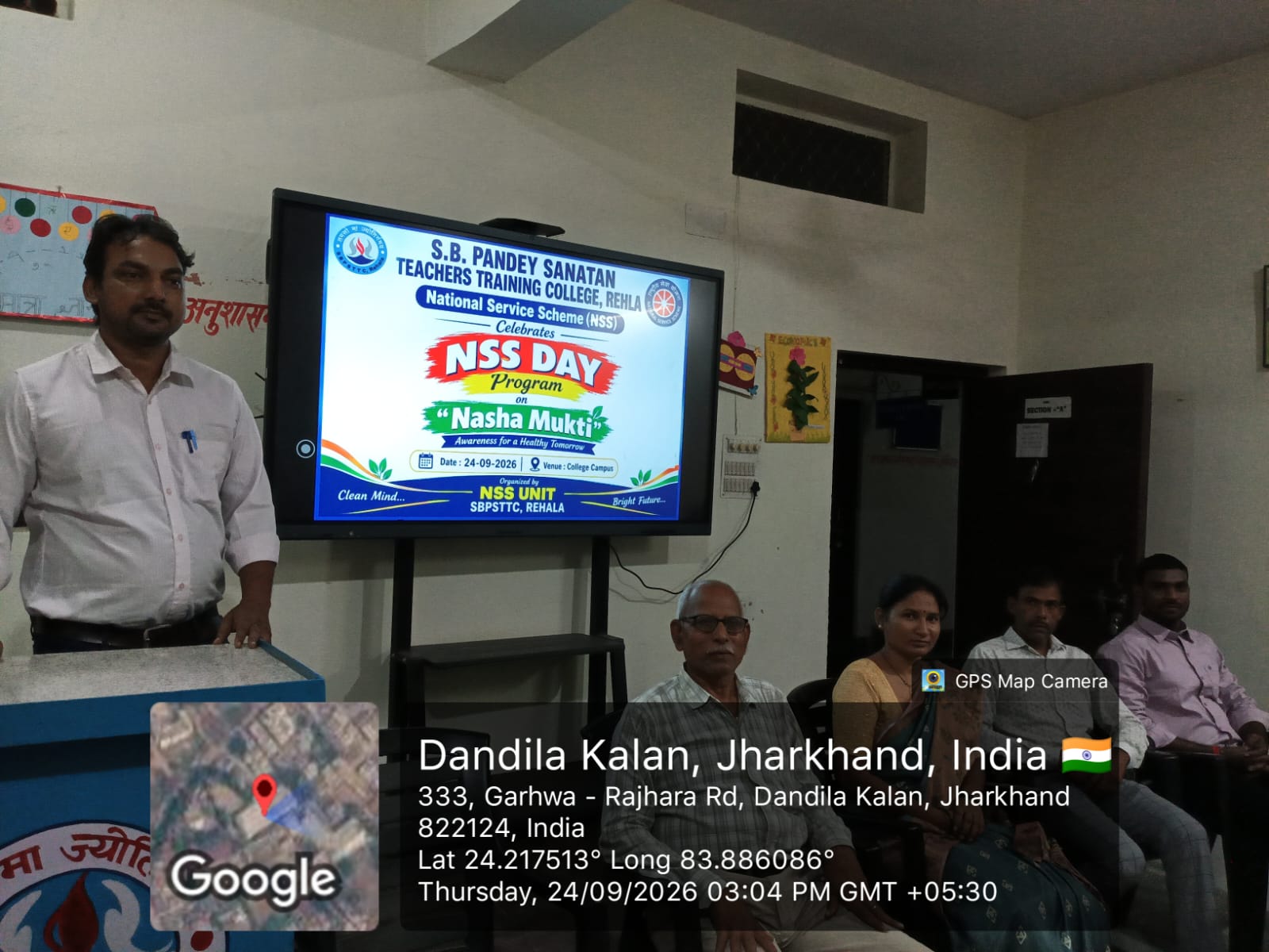 NSS Day – Drug De-Addiction Awareness Programme- 24-09-2026